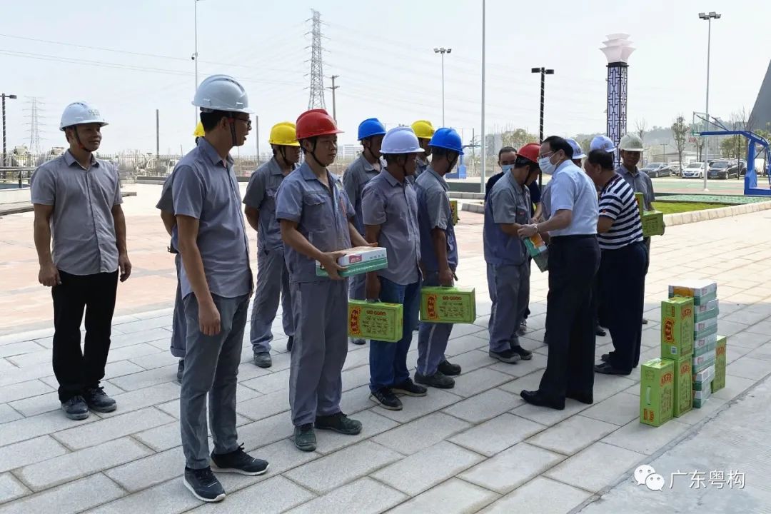 把好"安全關(guān)"，佛山電建集團(tuán)領(lǐng)導(dǎo)到我司開(kāi)展節(jié)前檢查并慰問(wèn)一線工作人員(圖)